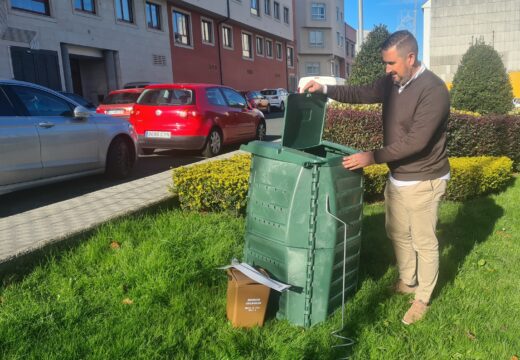 O Concello repartirá este mércores biocomposteiros ás veciñas e veciños interesados en participar na campaña de compostaxe domiciliaria